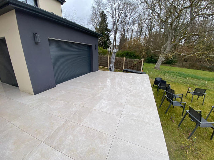 Terrasse sur plots